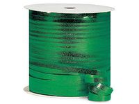 Emerald Green Metallic Curling Ribbon Poly Embossed 3/16"x250 yd (8 Rolls) - WRAPS-C5GN