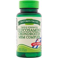 Nature's Truth TS Glucosamine Chondroitin MSM Complex 60 Caplets