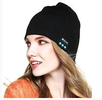 HIGHEVER HENbluetoothat01 Bluetooth Hat, One Size, Black