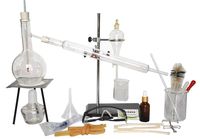 500ml Home Distiller Alcohol Oil Moonshine Distiller Essential Oil Extraction Chemical Experiment Equipment Lab Glassware Kit (Kit 2)