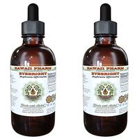Eyebright Alcohol-Free Liquid Extract, Organic Eyebright (Euphrasia officinalis) Dried Herb Glycerite Hawaii Pharm Natural Herbal Supplement 2x4 oz