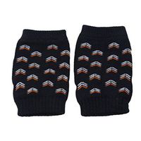 Meolin Cartoon Safety Knee Protection Pads CottonCrawling Protector Leg Warmers Knee cap,black,4.723.35inch