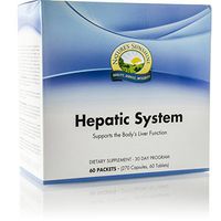 Nature's Sunshine Hepatic System 30 Day, 60 Packets