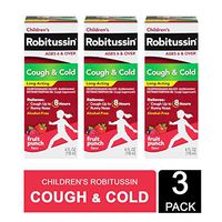 Robitussin Children's Cough & Cold Long Acting 3 X 4 Fl.Oz Pack, 12 Fl. Oz