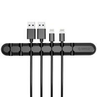 ORICO Cable Clip 7 Channel Cable Management, Adhesive Wire Holder for Organizing Charging Cords, Home, Office, Cubicle, Car, Nightstand, Desk Accessories