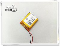 BIHUADE 3.7V 850MAH 603545Lithium Polymer Li-Po Rechargeable Battery for DIY Mp3 MP4 MP5 GPS
