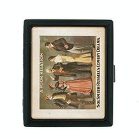 Metal Cigarette Case Vintage Poster D-120 Poor Relation Russell's Comedy Drama