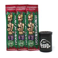 Lion Circus Hemp Wraps Strawberry Flavor (12 Packs)