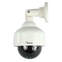 The Elixir Security Fake Dummy Camera Outdoor Dome Fake Security Camera with Blinking Light