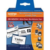 BRTDKN5224 - Brother DK Series Non-adhesive Continuous Paper Tape Roll