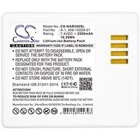 KML Replacement Battery for Netgear 308-10029-01 308-10047-01 A-1 A-1B Arlo Pro Arlo Pro 2 VMC4030 VMS3230