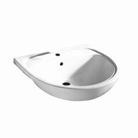 American Standard 9960.070.020 Mezzo Semi-Countertop Bathroom Sink, White