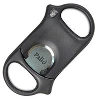 Palio Composite Cigar Cutter, Guillotine, Stainless Steel Blades, Up To 60 Ring Gauge, Black Matte