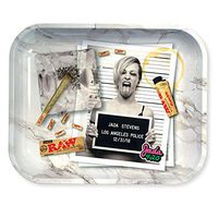 Metal Rolling Tray Ft. Jada Stevens Design (Large)