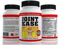 Joint Ease - Doctors’ Clinical Formula For Advanced Joint Care with CMO, Hyaluronic Acid (HA), MSM, Turmeric, Boswellin, Bromelain, Skull Cap, Holy Basil, Ginger Root, trans-Resveratrol and Berberine. Easy to Swallow 60 Capsules Per Bottle.