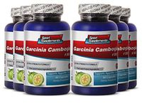 GC - Garcinia Cambogia 1300 - Weight loss fat burner for women (6 Bottles 360 Capsules)