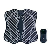 MUYIER Foot Massager, Low-Frequency Pulses EMS Foot Massage Cushion Foot Relaxation Vibration Therapy Instrument Improve Blood Circulation