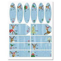 Current Playful Reindeer Labels - Set of 42 Gift Tags