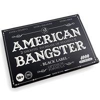 Natural Male Enhancing Energy Booster Pill Increase Performance, Stamina, Mood Fast Acting and Safe with Premier Quality Horny Goat Weed, Maca Root, L Arginine (AMERICAN BANGSTER Black 10 Capsules)