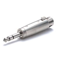 Seismic Audio - NEW XLR Female to Stereo TRS 1/4" Male Cable Adapter PA