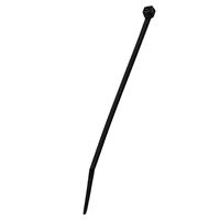 NavePoint 14 Inch Nylon UV Resistant Cable Wire Zip Tie 120 lbs - Black 500 Pack Lot Pcs Qty