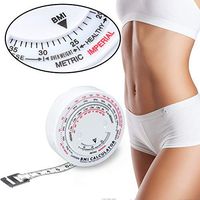 Body Tape Measure Retractable BMI Body Mass Index Fat Measurement Calculator for Diet Weight Loss