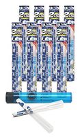Cyclones Blueberry Flavored Pre Rolled Cones Clear (8 Packs) with Rolling Paper Depot Kewl Tube
