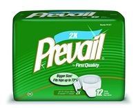 Prevail Specialty Briefs Bariatric/Case of 48