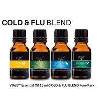 VIAJE™ Essential Oil 15 ml Cold & FLU Blend Four-Pack