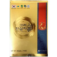 Korean Ginseng Tea Extract, Instant Ginseng Tea Extract, 100 Count 300g (100 X 3g)