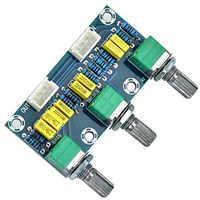 Semoic Tube Amplifiers Audio Amplificador Preamp Tone Board HiFi Bass Treble Volume Control Board 3-Channel Subwoofer 2.1 Amplifier