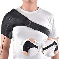 Heated Shoulder Support Warm Shoulder Bandage/Brace USB Electric Heating Shoulder Pad for Relieving Rotator Cuff Tear, Strain, Sprain, Tendonitis, Arthritis