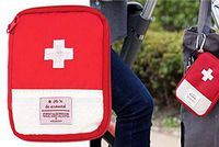 HotHotzone Empty First Aid Pouch Medical Bag for Outdoor Camping and Home Storage (Small)