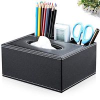 T-ZJHC Hotel Restaurant Tray car Storage Paper Creative Paper Storage Box, Black Square 1390, 29 13.5 9.8