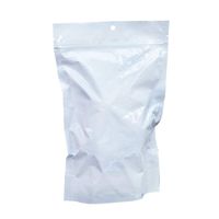 White Foil Stand Up Pouch 7.5"x11.5"x3.5", Pack of 100