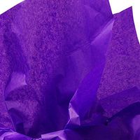 10ea - 20 X 26 Deep Purple Tissue Paper