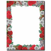 Pine & Flowers Letterhead Laser & Inkjet Printer Paper, 100pk