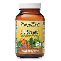 MegaFood, B-UnStressed, Helps Ward Off Fatigue, Multivitamin and Herbal Supplement, Vegan, 60 Tablets (30 Servings) (FFP)