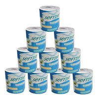 Paper Towel, Multifold Paper Towels by Riforla, Soft & Strong Kitchen Paper Towels, Natural Wood Pulp 3-Layer Toilet Paper, White, Skin-Friendly, None Odor, 155 Sheets Per Roll (10 Rolls (A))