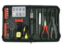 Rosewill Tool Kit RTK-045 Computer Tool Kits for Network & PC Repair Kits with Plier Hex Key bits ESD Strap Phillips Screwdriver bits & Socket Sets