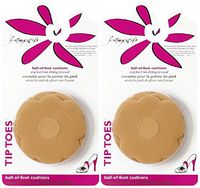 Foot Petals Tip Toes Foot Cushions-Buttercup-1 pair, 2 pk