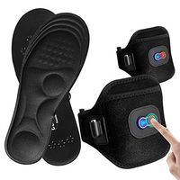 Memory Foam Heated Insoles,Kamlif Cut-to-Fit Multiple Sizes Foot Warmer for Women & Men with Rechargeable 2400mA Battery Operated Winter Heated Shoes Insoles,Works up to 3-6 Hours