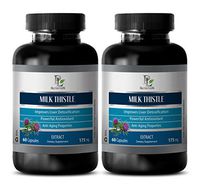 Pain Relief Capsules - Milk Thistle Seed Extract 175 - Milk Thistle Extract silymarin - 2 Bottle 120 Capsules