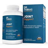 Dr Tobias Joint Support - Extra Strength Hip, Knee & Joint Supplement with Chondroitin Sulfate, Glucosamine & MSM (240 Count)