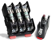 Littelfuse, LFC600603CID Fuse Block, 3 Pole, 60 Amps, 600V, Class CD, Used with CCMR (35-60A) Fuses