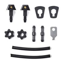 OTUAYAUTO Universal Windshield Washer Nozzles Kit - Replaces OEM #47137, Spray Jet Kit (pack of 11)