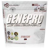 GENEPRO Protein: 30 Servings, Premium Low Calorie Protein for Absorption, Muscle Growth and Mix-Ability