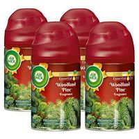 Air Wick Freshmatic Automatic Spray with Refill Air Freshener, Woodland Pine, 4 Count