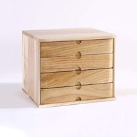 FPigSHS File cabinets Storage Box File Storage Cabinet Office Desk A4 Paper Finishing Box Sundries Small Chest of Drawers Locker 2/4/6 Floors Office Data Storage Solid Wood Bathroom