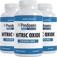 Predoxen Nitric Oxide -1340mg/Serving - L-Arginine + L-Citrulline for Maximum Performance - Male Enhancement for Explosive Size, Muscle Growth, and Strength - Perform Longer & Harder (3 Pack)